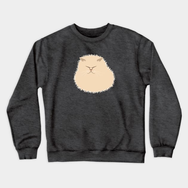 Floof Cat Crewneck Sweatshirt by andyjhunter